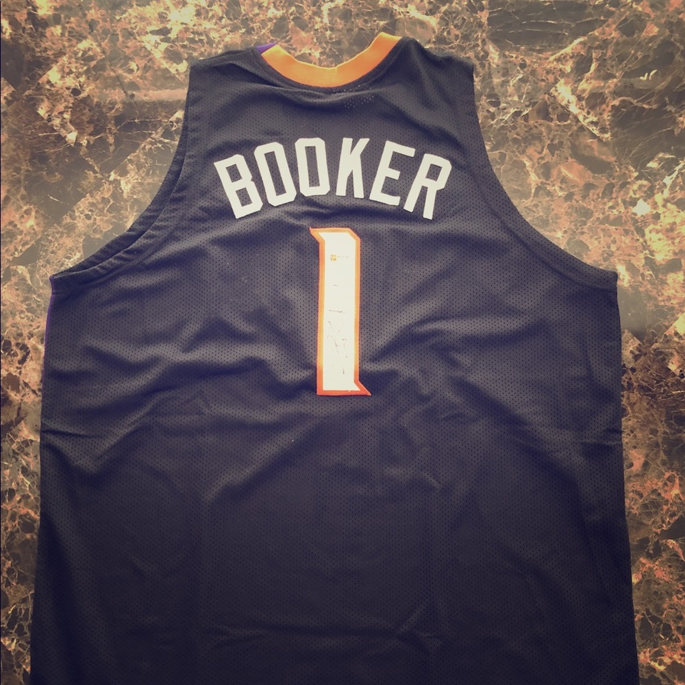 Devin Booker Autographed PHX Suns Jersey